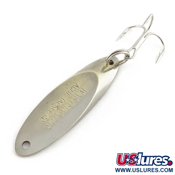 Vintage  Acme Kastmaster, 1/4oz nickel fishing spoon #23548