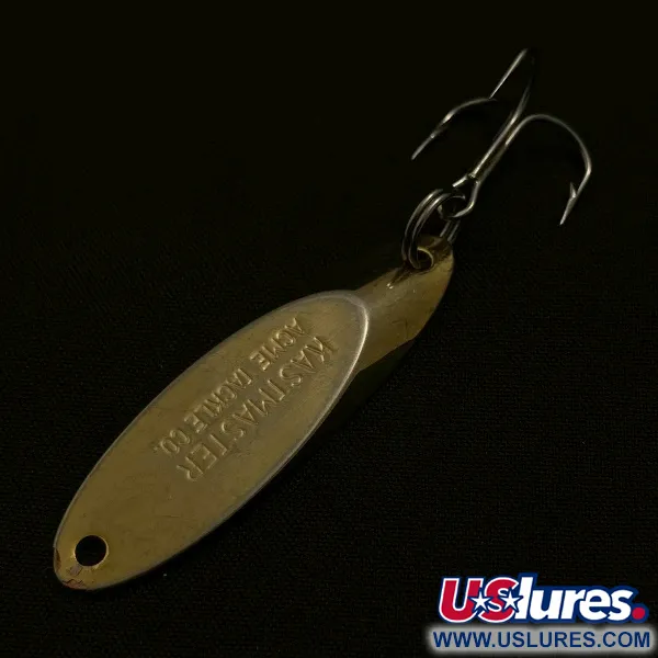 Vintage  Acme Kastmaster, 1/4oz gold fishing spoon #23549