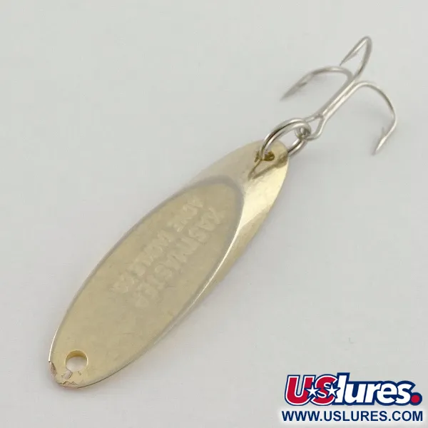 Vintage  Acme Kastmaster, 1/4oz gold fishing spoon #23549