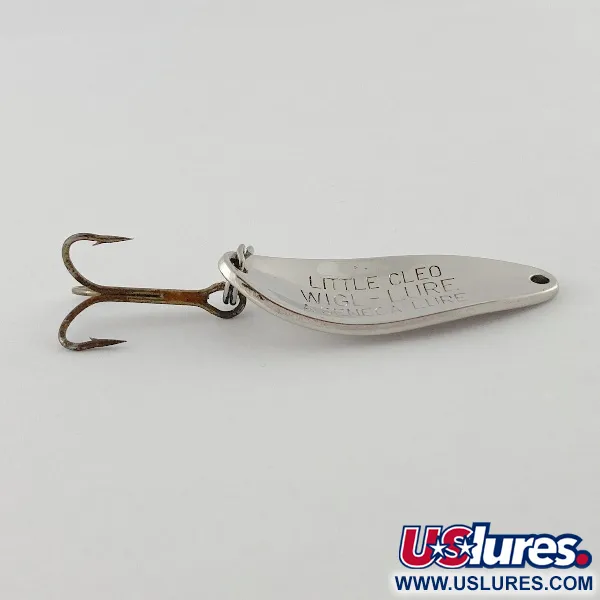 Vintage   Seneca Little Cleo, 1/4oz nickel fishing spoon #23550