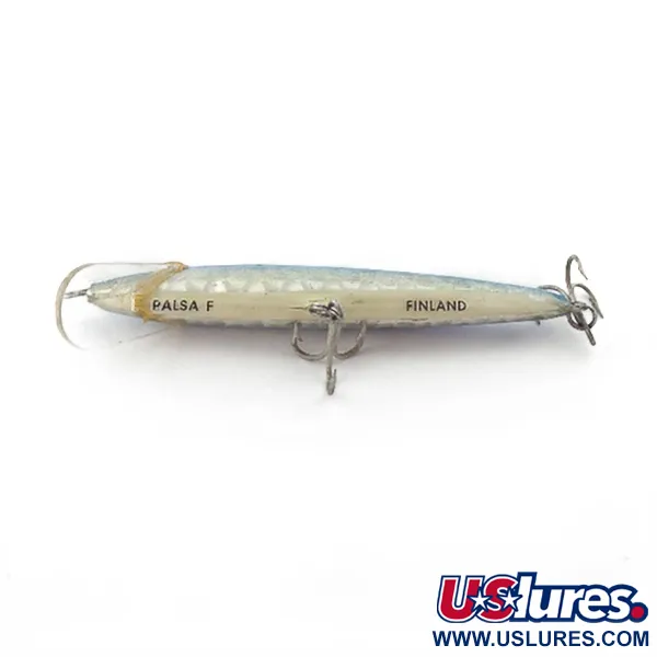 Vintage   PH Palsa minnow  Uistin Wobbler , 1/4oz Blue fishing lure #23563