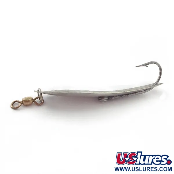 Vintage  Other Capt Action 5, 2/5oz nickel fishing spoon #23564