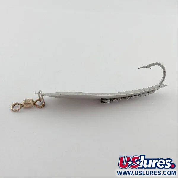 Vintage  Other Capt Action 5, 2/5oz nickel fishing spoon #23564