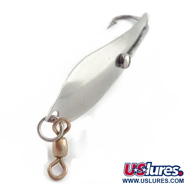 Vintage  Other Capt Action 5, 2/5oz nickel fishing spoon #23564