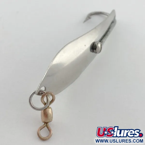 Vintage  Other Capt Action 5, 2/5oz nickel fishing spoon #23564