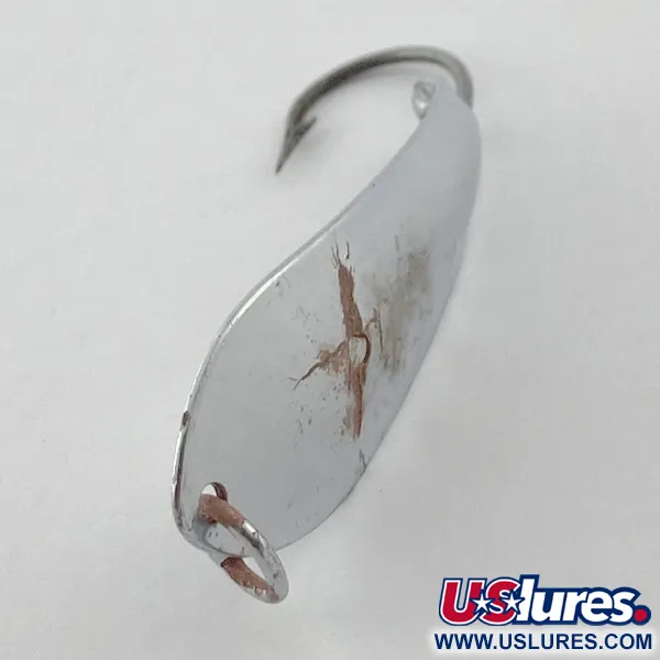 Vintage  Barracuda Reflecto #1, 3/16oz nickel fishing spoon #23565