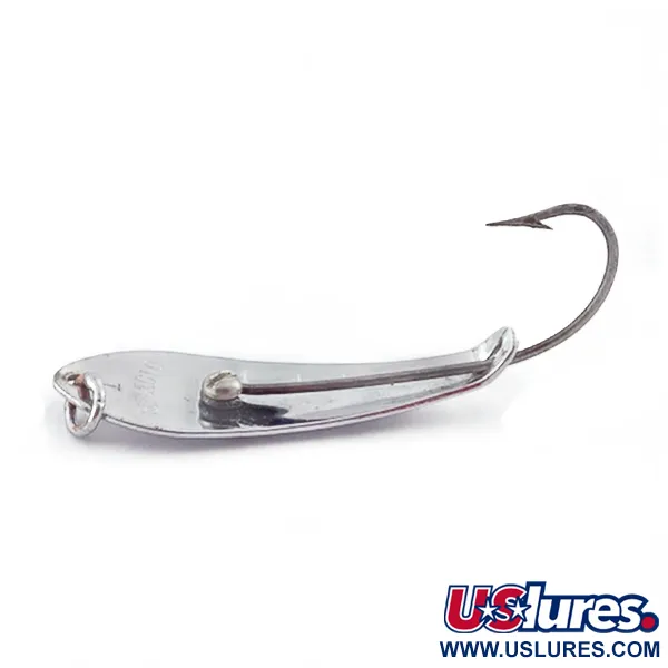 Vintage  Barracuda Reflecto #1, 3/16oz nickel fishing spoon #23565