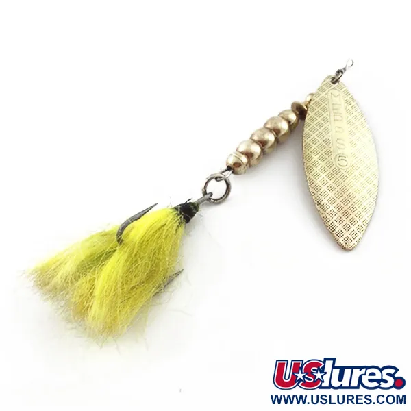 Vintage   Mepps Giant Killer, 1oz gold spinning lure #23568