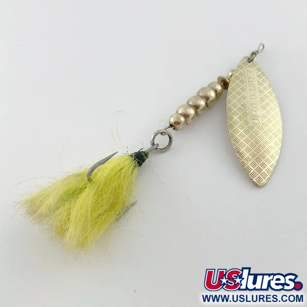 Vintage   Mepps Giant Killer, 1oz gold spinning lure #23568