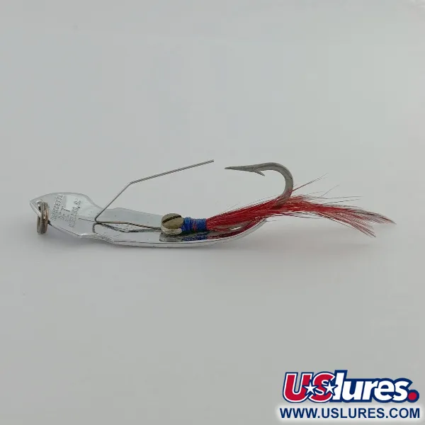 Vintage  Tony Accetta Tony Acetta Pet Spoon 13, 1/4oz nickel fishing spoon #23571