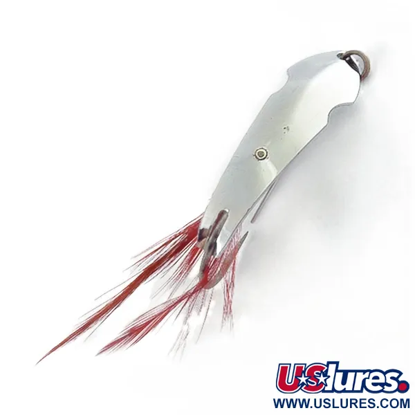 Vintage  Tony Accetta Tony Acetta Pet Spoon 13, 1/4oz nickel fishing spoon #23571