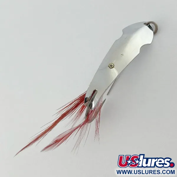 Vintage  Tony Accetta Tony Acetta Pet Spoon 13, 1/4oz nickel fishing spoon #23571