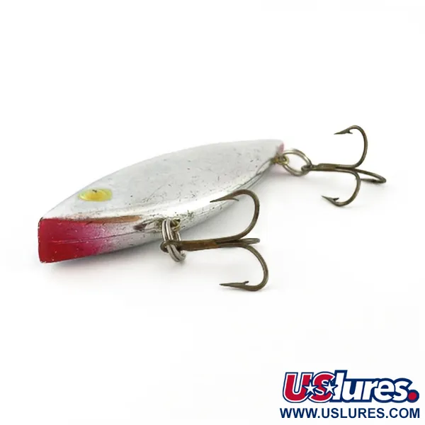 Vintage   Bill Lewis Rat-L-Trap, 1/2oz nickel/blue fishing lure #23587