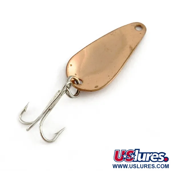 Vintage   Weller Gypsy King Deluxe, 3/64oz copper fishing spoon #23601