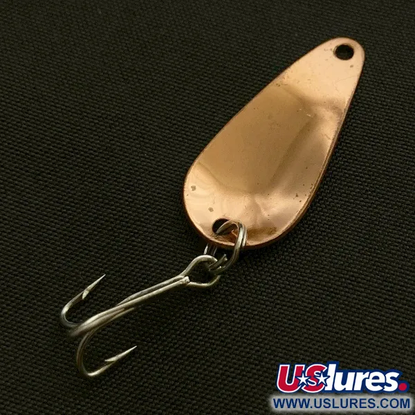Vintage   Weller Gypsy King Deluxe, 3/64oz copper fishing spoon #23601