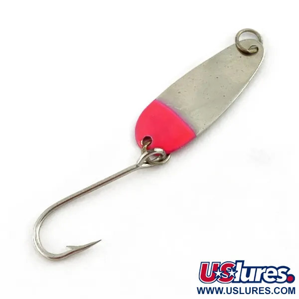 Vintage  Dick Nite Spoons Dick Nite, 1/32oz nickel/red fishing spoon #23603