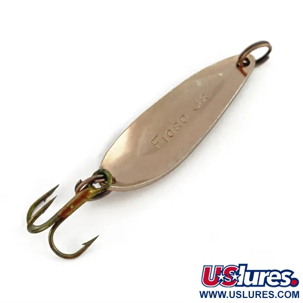 Vintage   Acme Fiord Spoon, 1/8oz copper fishing spoon #23605