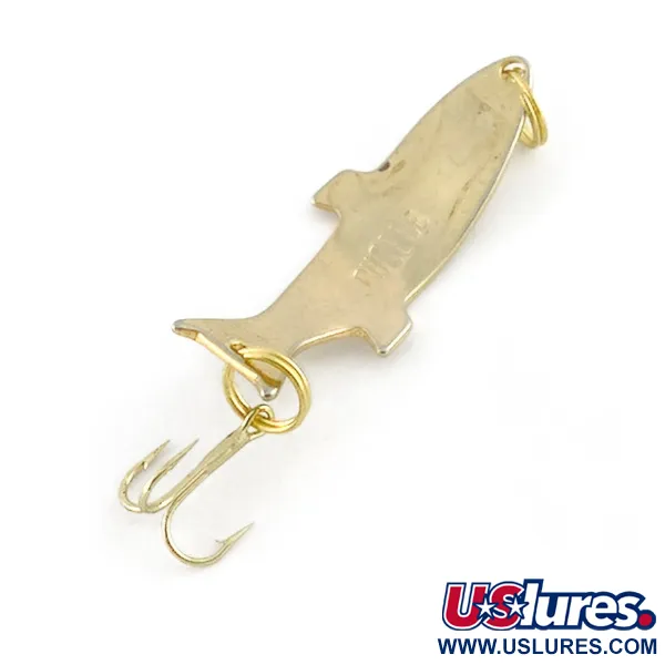 Vintage   Acme Phoeb, 3/16oz gold fishing spoon #23612