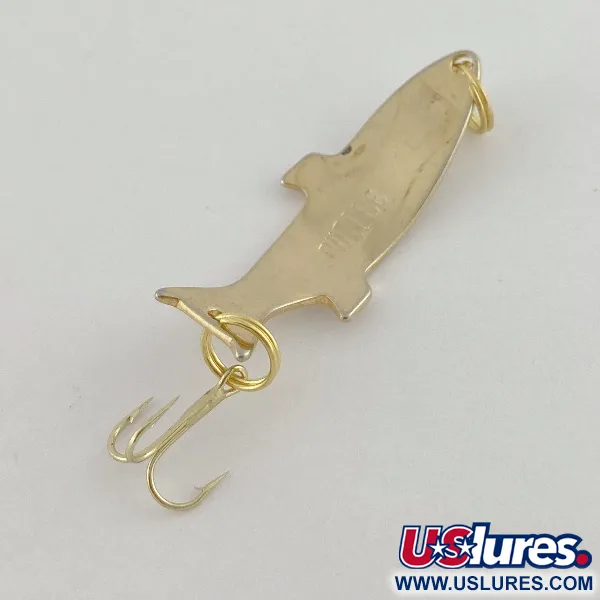 Vintage   Acme Phoeb, 3/16oz gold fishing spoon #23612