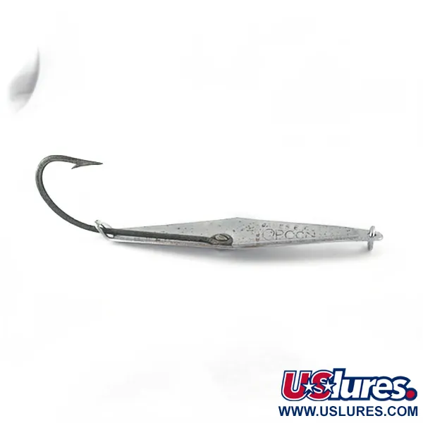 Vintage  James E. Clark  James Clark  spoon, 3/4oz nickel fishing spoon #23615