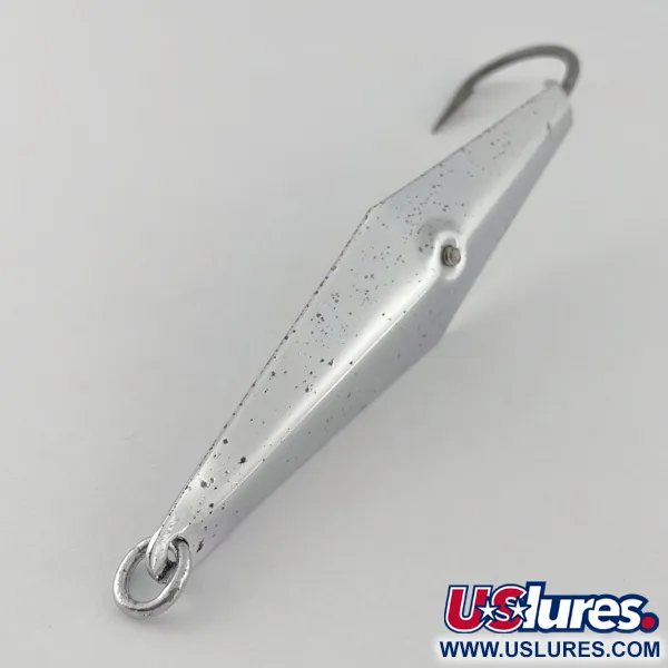 Vintage  James E. Clark  James Clark  spoon, 3/4oz nickel fishing spoon #23615