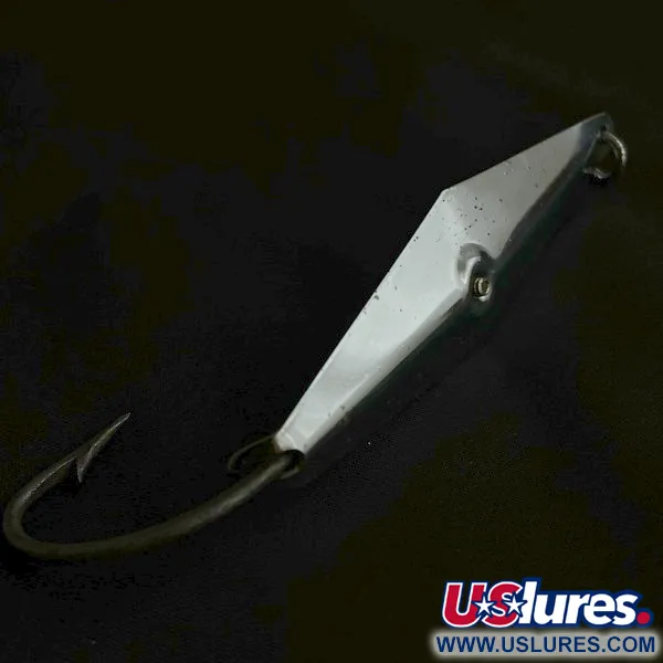 Vintage  James E. Clark  James Clark  spoon, 3/4oz nickel fishing spoon #23615