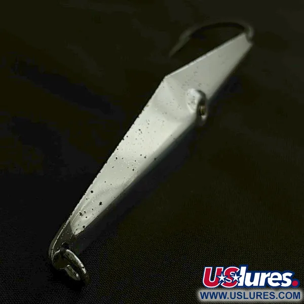 Vintage  James E. Clark  James Clark  spoon, 3/4oz nickel fishing spoon #23615