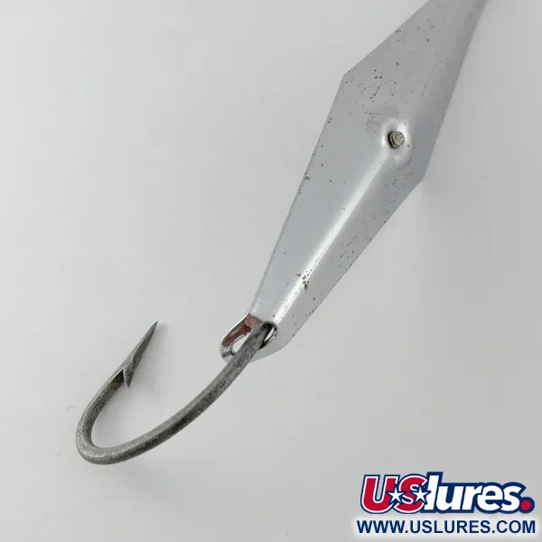 Vintage  James E. Clark  James Clark  spoon, 3/4oz nickel fishing spoon #23615