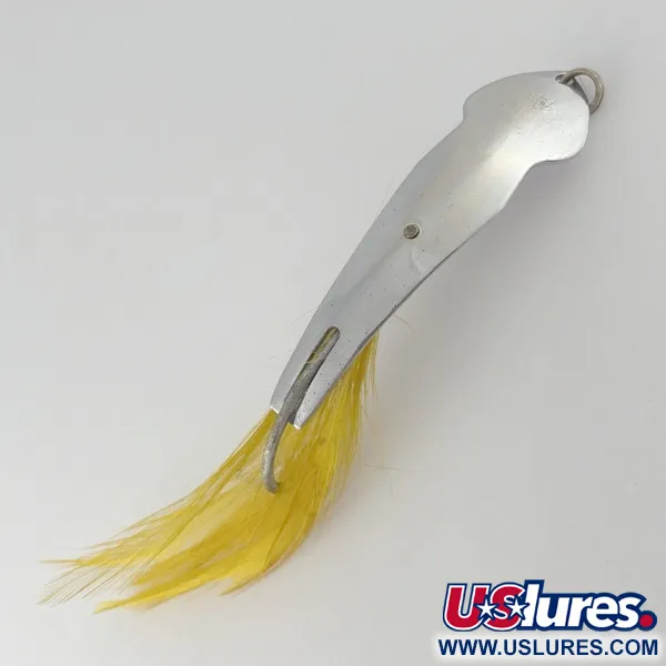 Vintage  Tony Accetta Tony Acetta Pet Spoon 15, 1/2oz nickel fishing spoon #23617