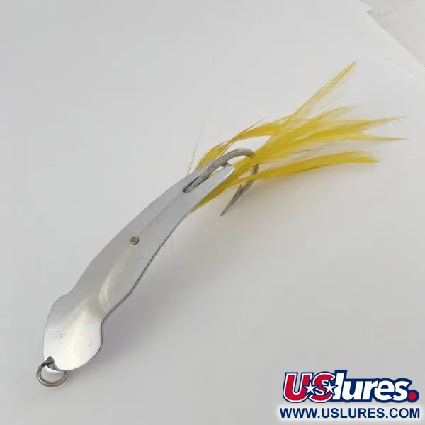 Vintage  Tony Accetta Tony Acetta Pet Spoon 15, 1/2oz nickel fishing spoon #23617