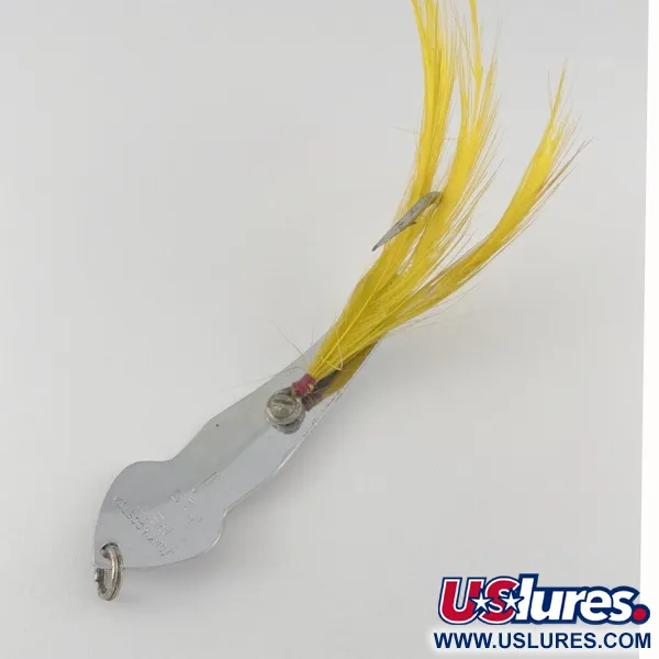 Vintage  Tony Accetta Tony Acetta Pet Spoon 15, 1/2oz nickel fishing spoon #23617