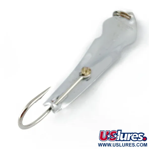 Vintage   Tony Accetta Pet Spoon 14, 1/4oz никель fishing spoon #23618