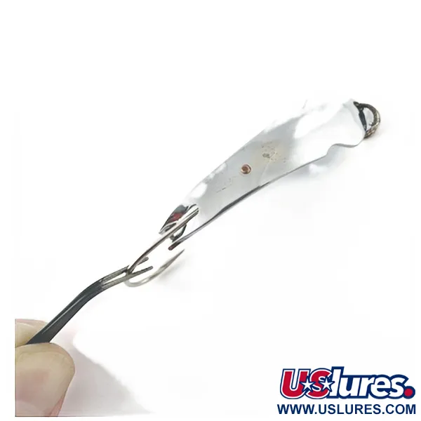 Vintage   Tony Accetta Pet Spoon 14, 1/4oz никель fishing spoon #23618