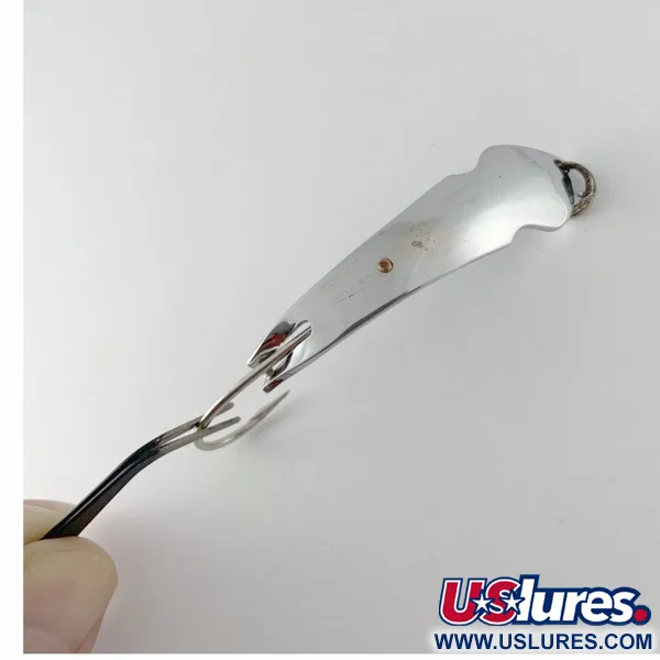 Vintage   Tony Accetta Pet Spoon 14, 1/4oz никель fishing spoon #23618