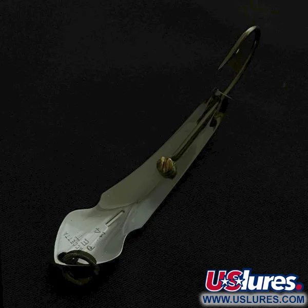 Vintage   Tony Accetta Pet Spoon 14, 1/4oz никель fishing spoon #23618