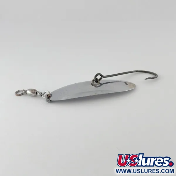 Vintage   Pflueger Record 4 №1832, 2/5oz Nickel fishing spoon #23621