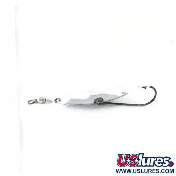 Vintage   Pflueger Record 4 №1832, 2/5oz Nickel fishing spoon #23621