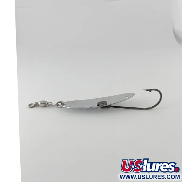 Vintage   Pflueger Record 4 №1832, 2/5oz Nickel fishing spoon #23621