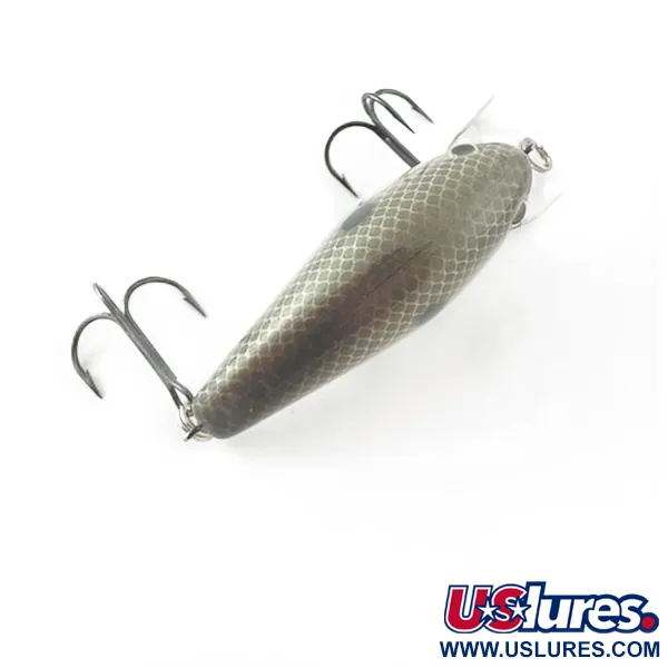 Vintage   Strike King KVD 1.5 Silent square bill, 2/5oz Olive Sexy Shad fishing lure #23627