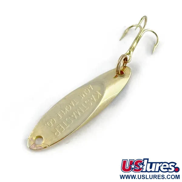 Vintage  Acme  Kastmaster, 1/8oz gold fishing spoon #23637