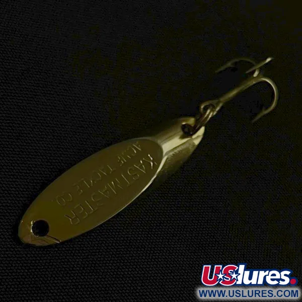 Vintage  Acme  Kastmaster, 1/8oz gold fishing spoon #23637
