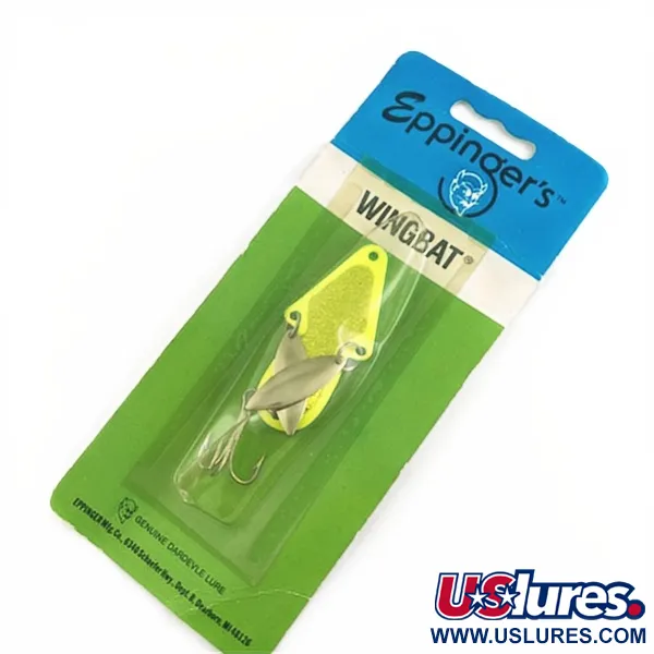   Eppinger Wingbat, 1/2oz yellow/gold fishing spoon #23649