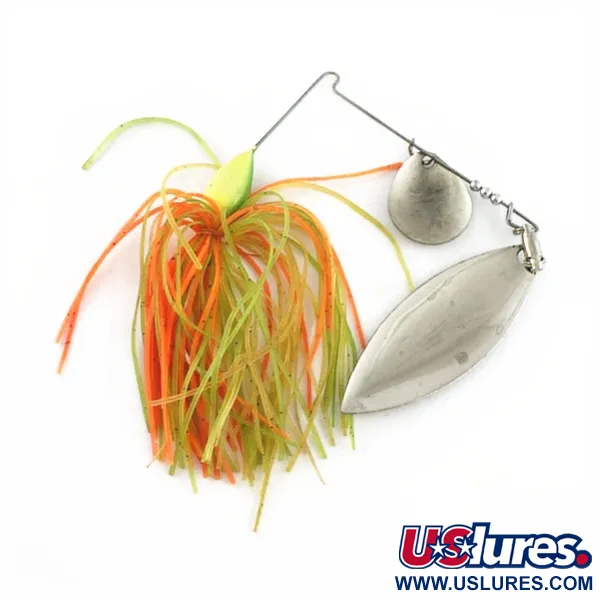   Culprit Spinnerbait, 3/4oz silver/orange spinning lure #23654