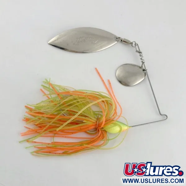   Culprit Spinnerbait, 3/4oz silver/orange spinning lure #23654