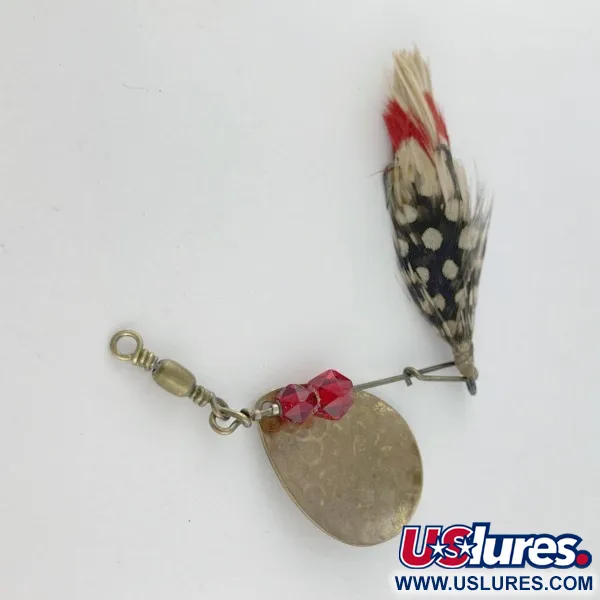 Vintage  Pflueger  Pfluerger Bear Valley 3, 1/4oz brass spinning lure #23656