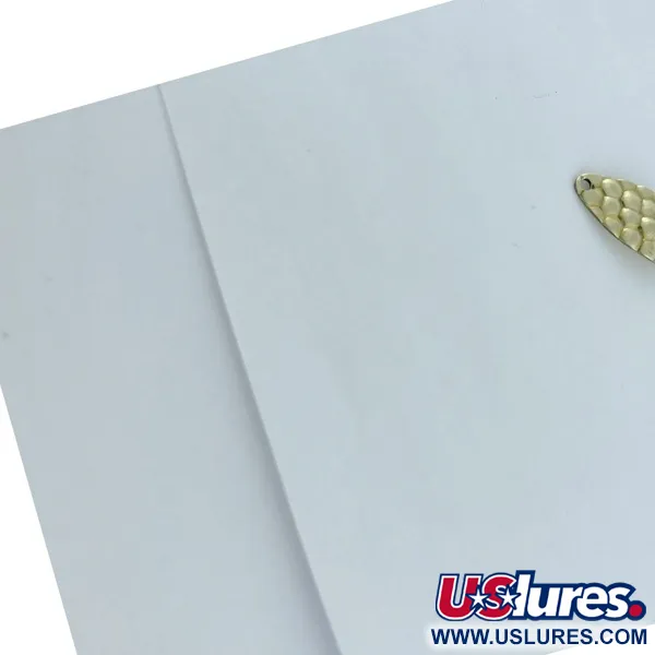 Vintage   Acme Little Cleo bubbles, 1/8oz gold fishing spoon #23662