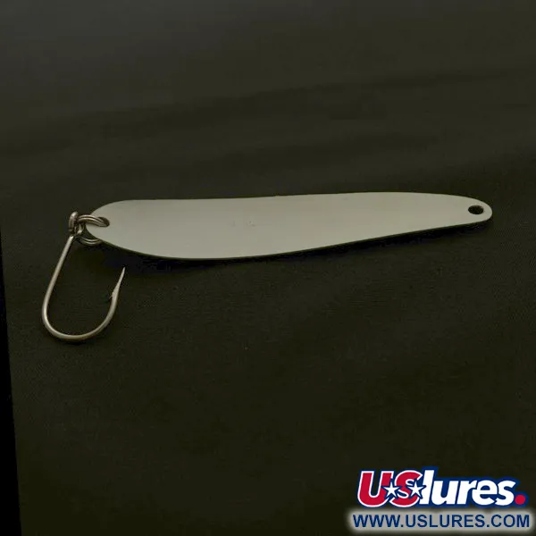 Vintage   Northport Nailer Spoon , 1/4oz green/yellow/nickel fishing spoon #23668