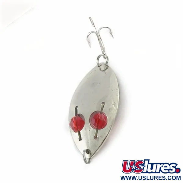 Vintage   Kmart Kresge, 1/3oz nickel/green fishing spoon #23669