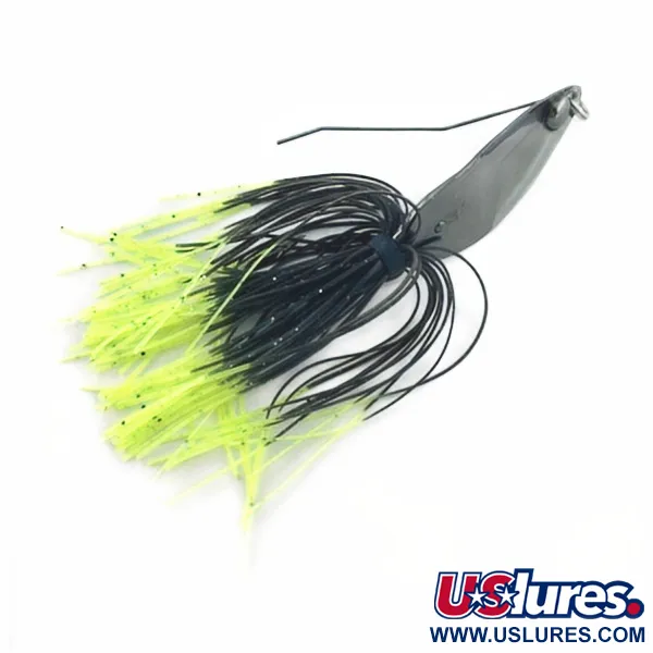 Vintage   Vintage Berkley Blade Dancer, 1/2oz black fishing spoon #23670