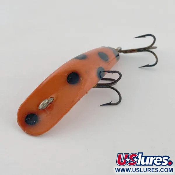 Vintage   Kmart Kresge #318, 3/16oz red dot fishing lure #23678